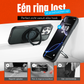iPhone 16 Pro Max Hoesje – Shockproof MagSafe Case met 360 Ring Stand Zwart