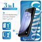iTech Combo: 2 Screenprotectors & 1 Bumper Hoes voor Samsung Galaxy S23 FE – 3-in-1 Bescherming