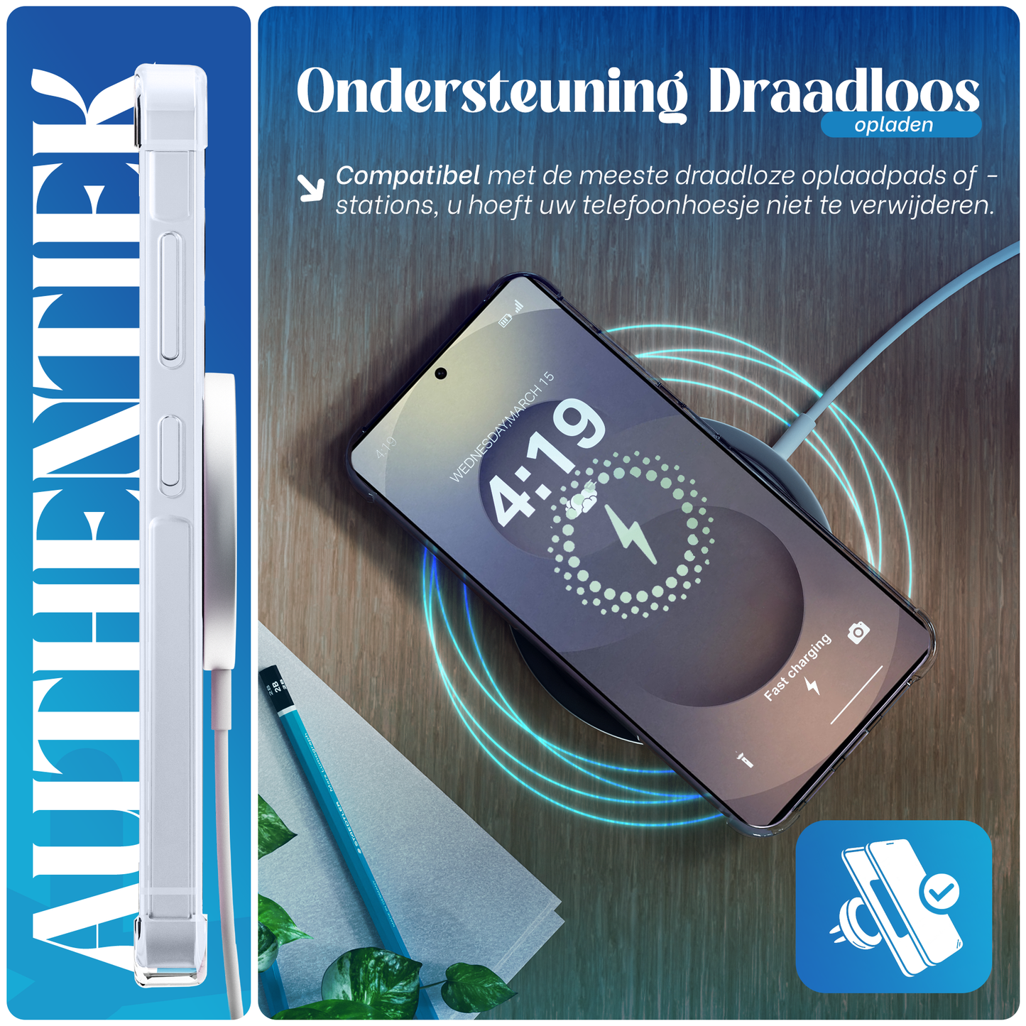 iTech Bumper Hoesje voor Samsung Galaxy S24 Ultra – Slank, Schokbestendig & Beschermend