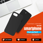 My Case Zwarte Siliconen Hoes voor iPhone 16e – Slank Maar Beschermend