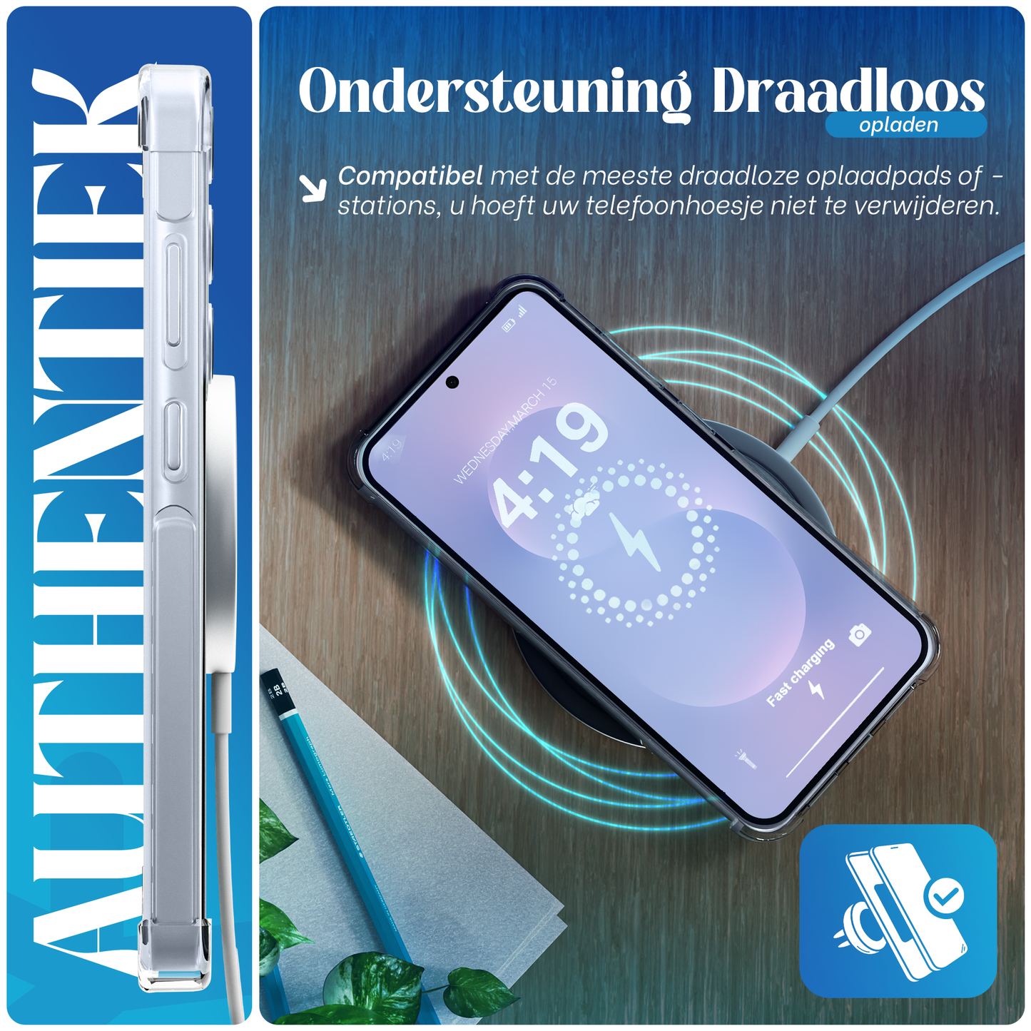 iTech Bumper Hoesje voor Samsung Galaxy S25 Edge – Slank, Schokbestendig & Beschermend