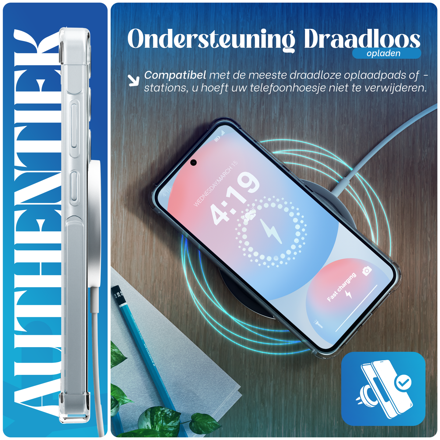 iTech Bumper Hoesje voor Samsung Galaxy S24 FE – Slank, Schokbestendig & Beschermend