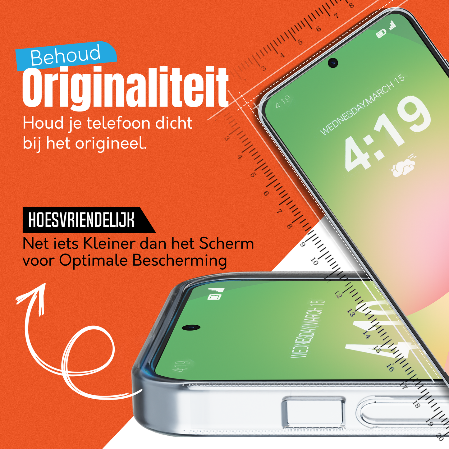 Samsung A56 Screenprotector – 2x Tempered Glass Beschermglas