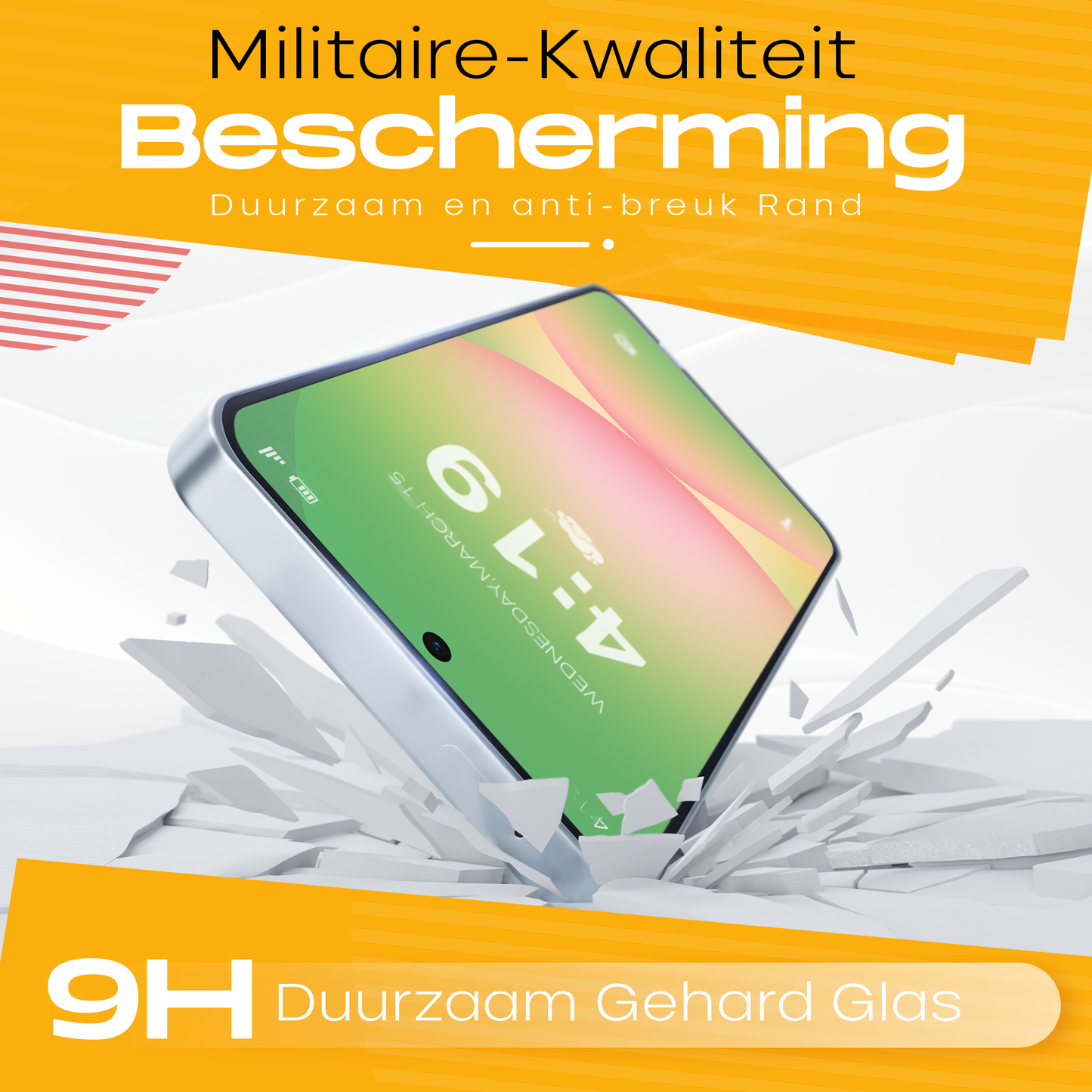 Samsung A56 Screenprotector – 2x Gehard Glas Beschermfolie | Tempered Glass