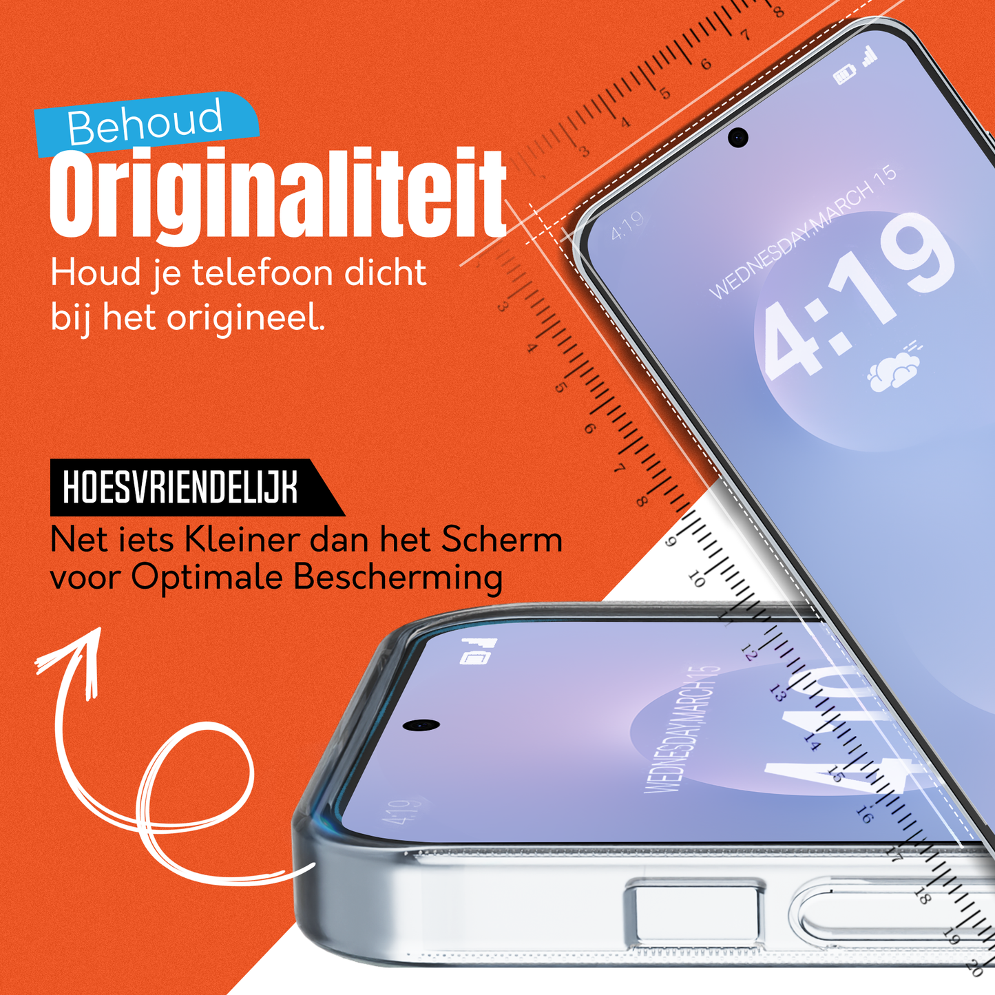 Samsung S25 Edge Screenprotector – 2x Tempered Glass Beschermglas