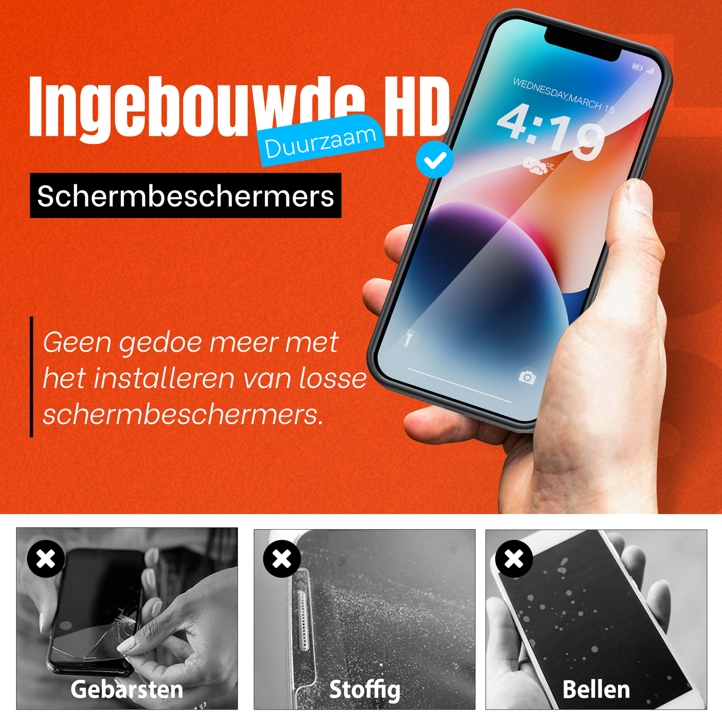 My Case Combo: Zwarte Siliconen Hoes met 2 Screenprotectors voor iPhone 13 Mini– Extra Veiligheid