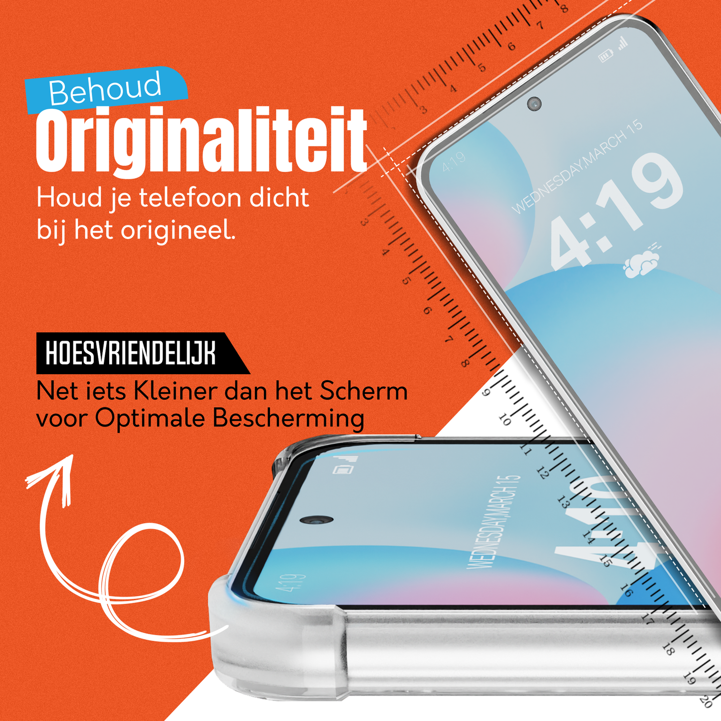 My Case 9H Gehard Glas Screenprotector voor Samsung Galaxy S24 FE