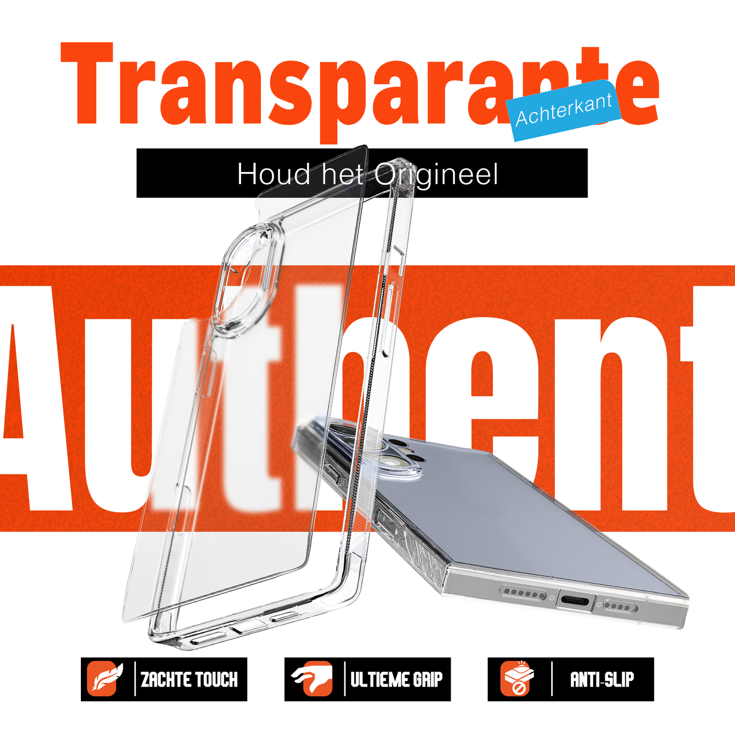 My Case Combo: Transparante Hoes met 2 Screenprotectors voor Samsung Galaxy S25 Ultra – Extra Veiligheid