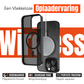 My Case Zwart MagSafe Hoesje geschikt voor iPhone 15 Pro Max – Slank, Sterk & MagSafe-Klaar