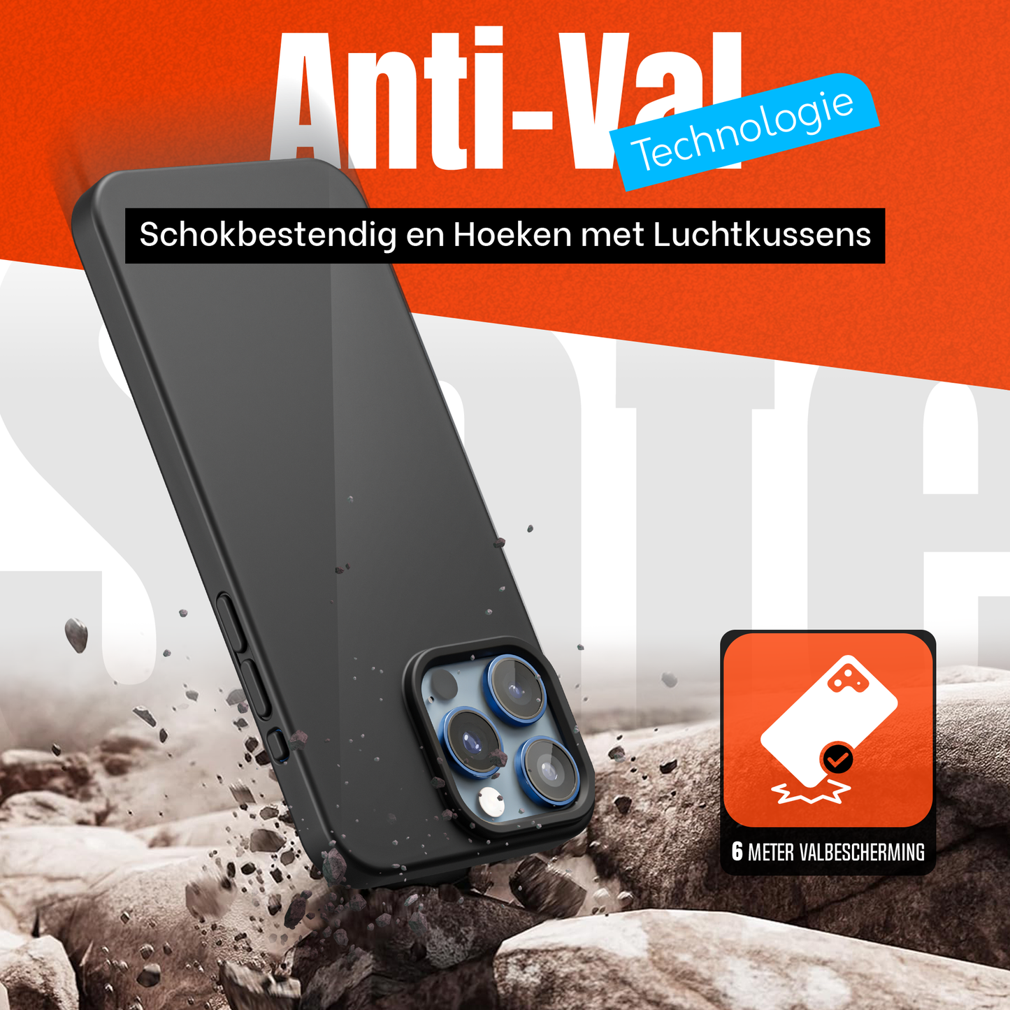 My Case Combo: Transparante Hoes met 2 Screenprotectors voor iPhone 12 Pro Max – Extra Veiligheid