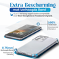 iTech Combo: 2 Screenprotectors & 1 Bumper Hoes voor Samsung Galaxy S21 Ultra – 3-in-1 Bescherming