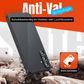 My Case Combo: Zwarte Siliconen Hoes met 2 Screenprotectors voor Samsung Galaxy A35 – Extra Veiligheid