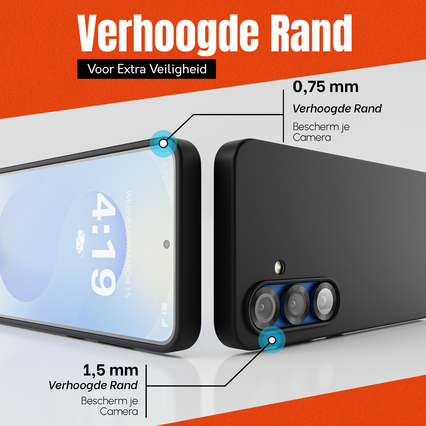 Samsung S25 Plus Hoesje Zwart – Siliconen Soft Case Cover