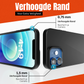 My Case Zwarte Siliconen Hoes voor iPhone 12 mini – Slank Maar Beschermend