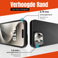 My Case Zwarte Siliconen Hoes voor iPhone 15 Pro – Slank Maar Beschermend