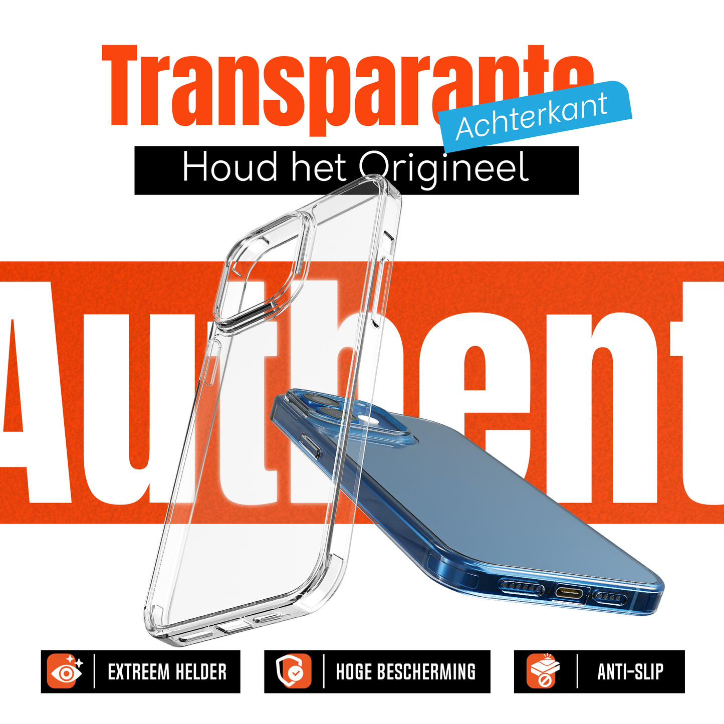 My Case Combo: Transparante Hoes met 2 Screenprotectors voor iPhone 12 mini – Extra Veiligheid