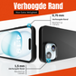 My Case Zwarte Siliconen Hoes voor iPhone 15 Plus – Slank Maar Beschermend