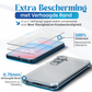 iTech Combo: 2 Screenprotectors & 1 Bumper Hoes voor Samsung Galaxy S24 FE – 3-in-1 Bescherming