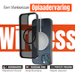 My Case Zwart MagSafe Hoesje geschikt voor iPhone 12 Pro Max – Slank, Sterk & MagSafe-Klaar