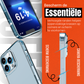 My Case Transparante Hoes voor iPhone 13 Pro – Langdurig Helder