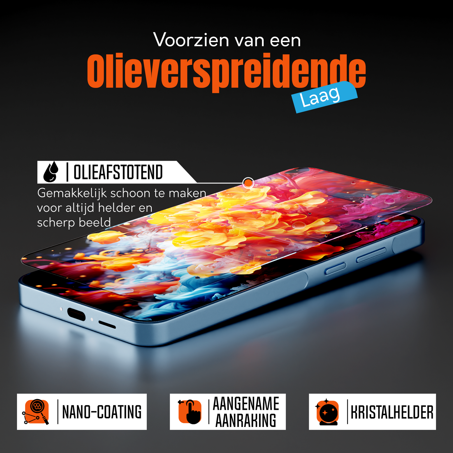 Samsung A56 Screenprotector – 2x Tempered Glass Beschermglas
