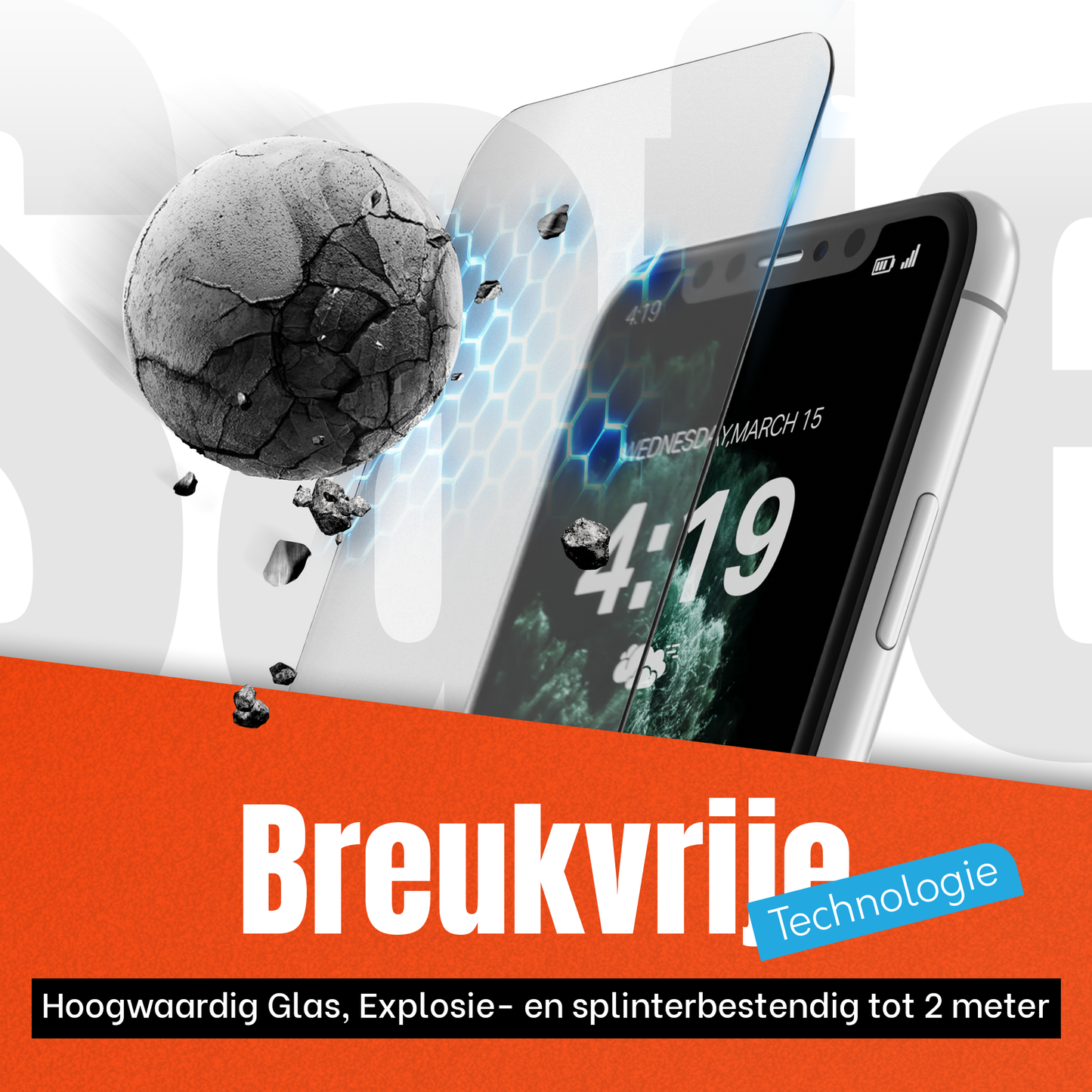 My Case Combo: Zwarte Siliconen Hoes met 2 Screenprotectors voor iPhone 11 Pro Max – Extra Veiligheid