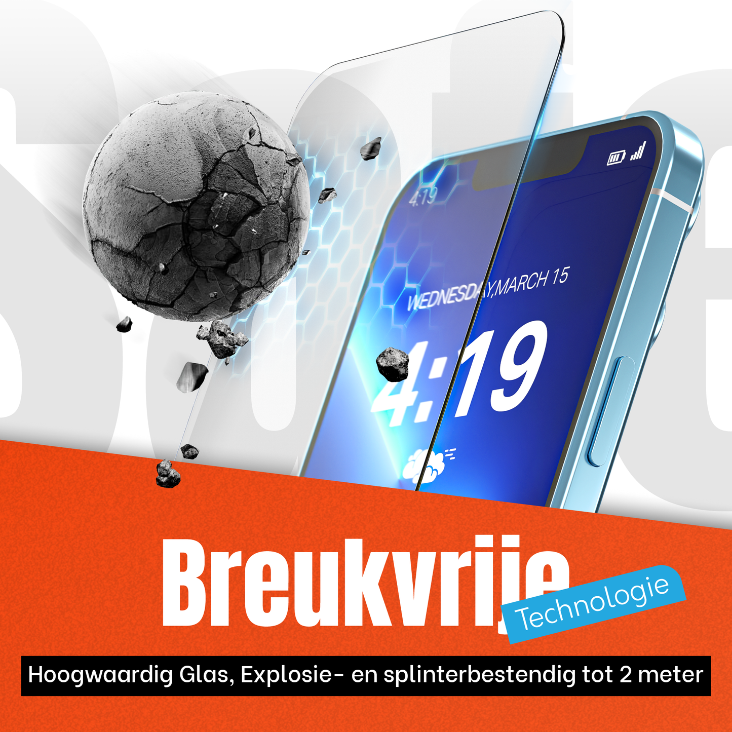 My Case Combo: Zwarte Siliconen Hoes met 2 Screenprotectors voor iPhone 13 Pro Max – Extra Veiligheid
