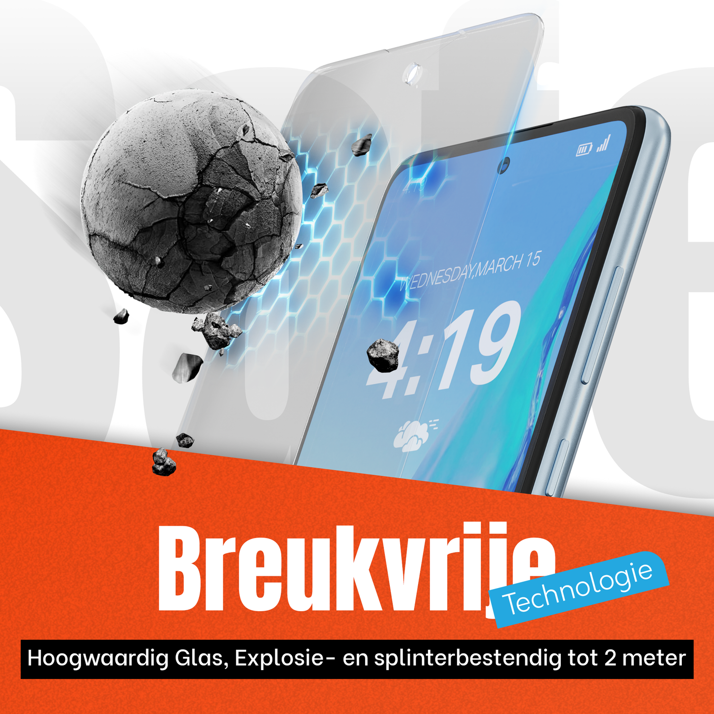 My Case Combo: Zwarte Siliconen Hoes met 2 Screenprotectors voor Samsung Galaxy A53 – Extra Veiligheid