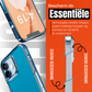 My Case Transparante Hoes voor iPhone 12 mini – Niet Vergelend & Langdurig Helder