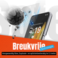 My Case Combo: Zwarte Siliconen Hoes met 2 Screenprotectors voor Samsung Galaxy S21 Ultra – Extra Veiligheid