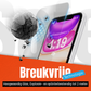 My Case Combo: Zwarte Siliconen Hoes met 2 Screenprotectors voor iPhone 11 – Extra Veiligheid