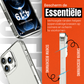 My Case Transparante Hoes voor iPhone 12 Pro Max – Niet Vergelend & Langdurig Helder