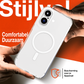 My Case Transparant MagSafe Hoesje voor iPhone 16 plus – Slank, Sterk & MagSafe-Klaar