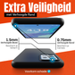 My Case Combo: Zwarte Siliconen Hoes met 2 Screenprotectors voor Samsung Galaxy A53 – Extra Veiligheid