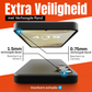 My Case Combo: Zwarte Siliconen Hoes met 2 Screenprotectors voor Samsung Galaxy S24 – Extra Veiligheid