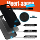 My Case Zwarte Siliconen Hoes voor iPhone 16 – Slank Maar Beschermend