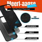 My Case Zwarte Siliconen Hoes voor iPhone 15 Pro – Slank Maar Beschermend
