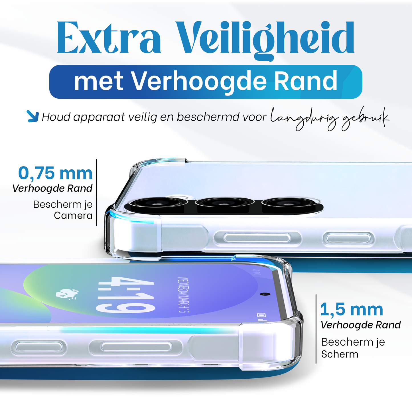 iTech Bumper Hoesje voor Samsung Galaxy A36 – Slank, Schokbestendig & Beschermend