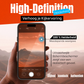 My Case Combo: Zwarte Siliconen Hoes met 2 Screenprotectors voor iPhone 15 Pro – Extra Veiligheid