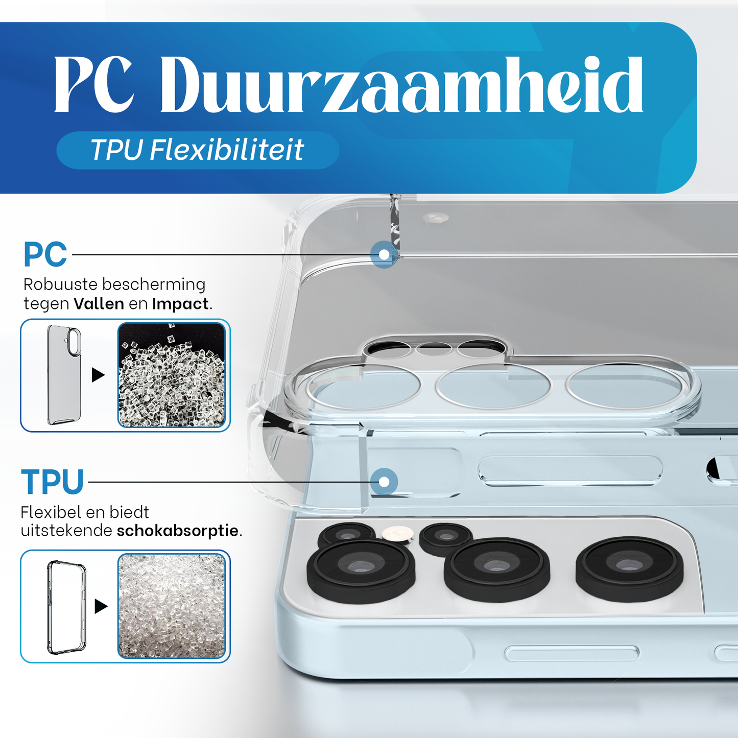 iTech Bumper Hoesje voor Samsung Galaxy S21 Ultra – Slank, Schokbestendig & Beschermend