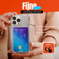 Crystal Clear Hard Case with Card Holder for iPhone 15 Pro Max