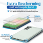 Samsung A56 Hoesje - 2x Screenprotector – Transparante Anti-Shock Case