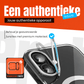 iPhone 16 Hoesje – Transparant MagSafe Case met Metalen Stand & Oranje Button - mijnhoesjesiPhone 16 Hoesje – Transparant MagSafe Case met Metalen Stand & Oranje Button