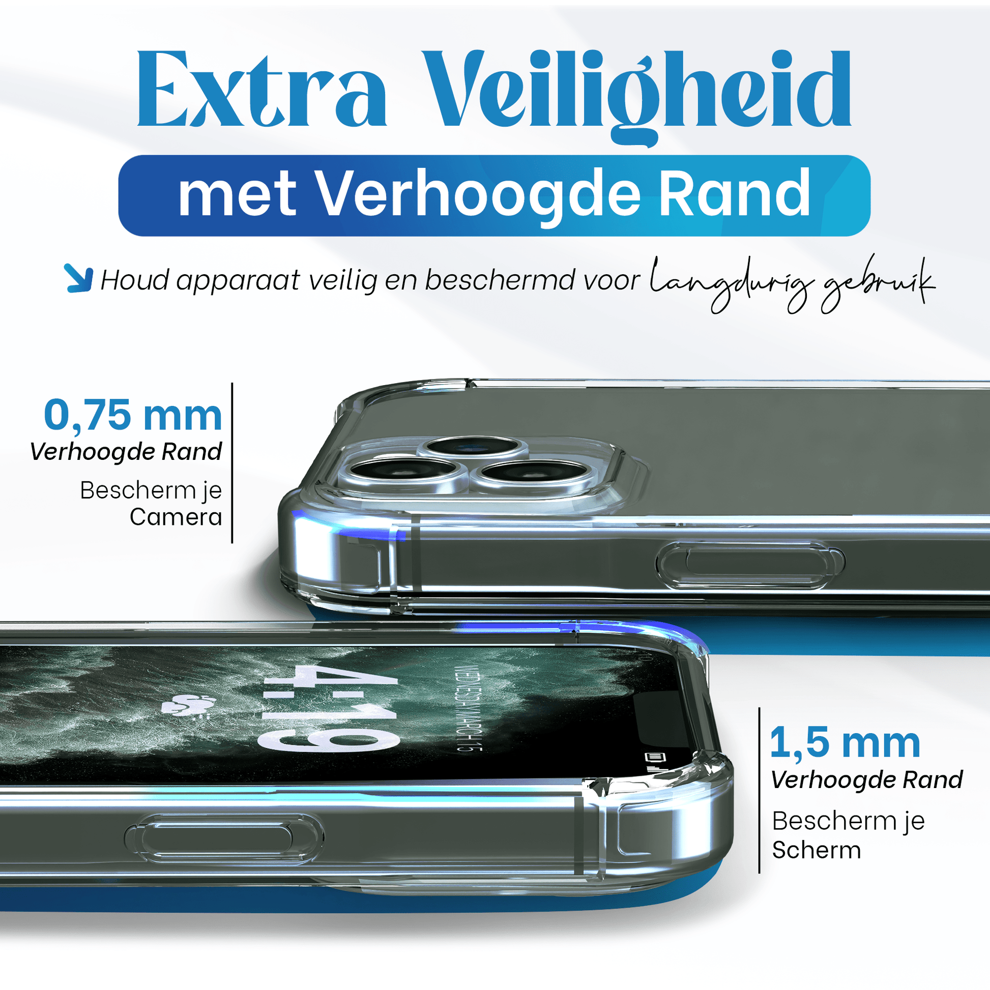 iTech Bumper Hoesje voor iPhone 11 Pro – Slank, Schokbestendig & Beschermend - mijnhoesjesiTech Bumper Hoesje voor iPhone 11 Pro – Slank, Schokbestendig & Beschermend