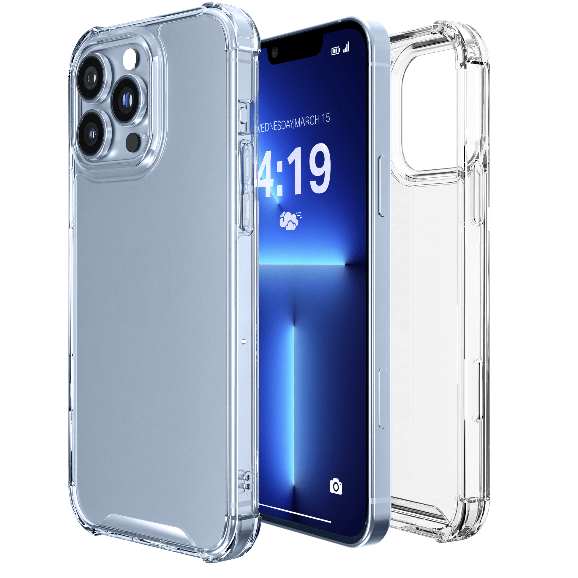 iTech Bumper Hoesje voor iPhone 13 Pro – Slank, Schokbestendig & Beschermend - mijnhoesjesiTech Bumper Hoesje voor iPhone 13 Pro – Slank, Schokbestendig & Beschermend
