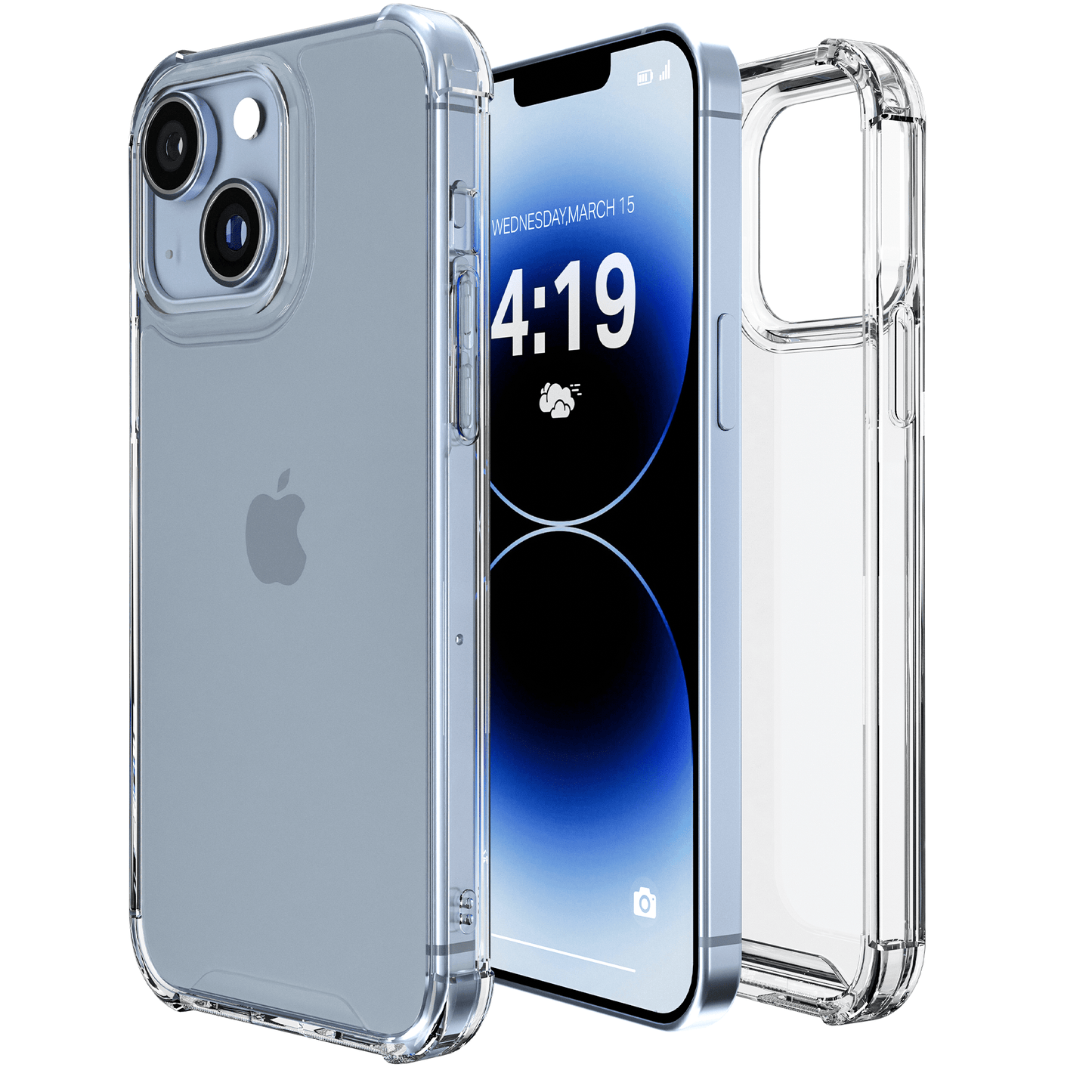 iTech Bumper Hoesje voor iPhone 14 plus – Slank, Schokbestendig & Beschermend - mijnhoesjesiTech Bumper Hoesje voor iPhone 14 plus – Slank, Schokbestendig & Beschermend
