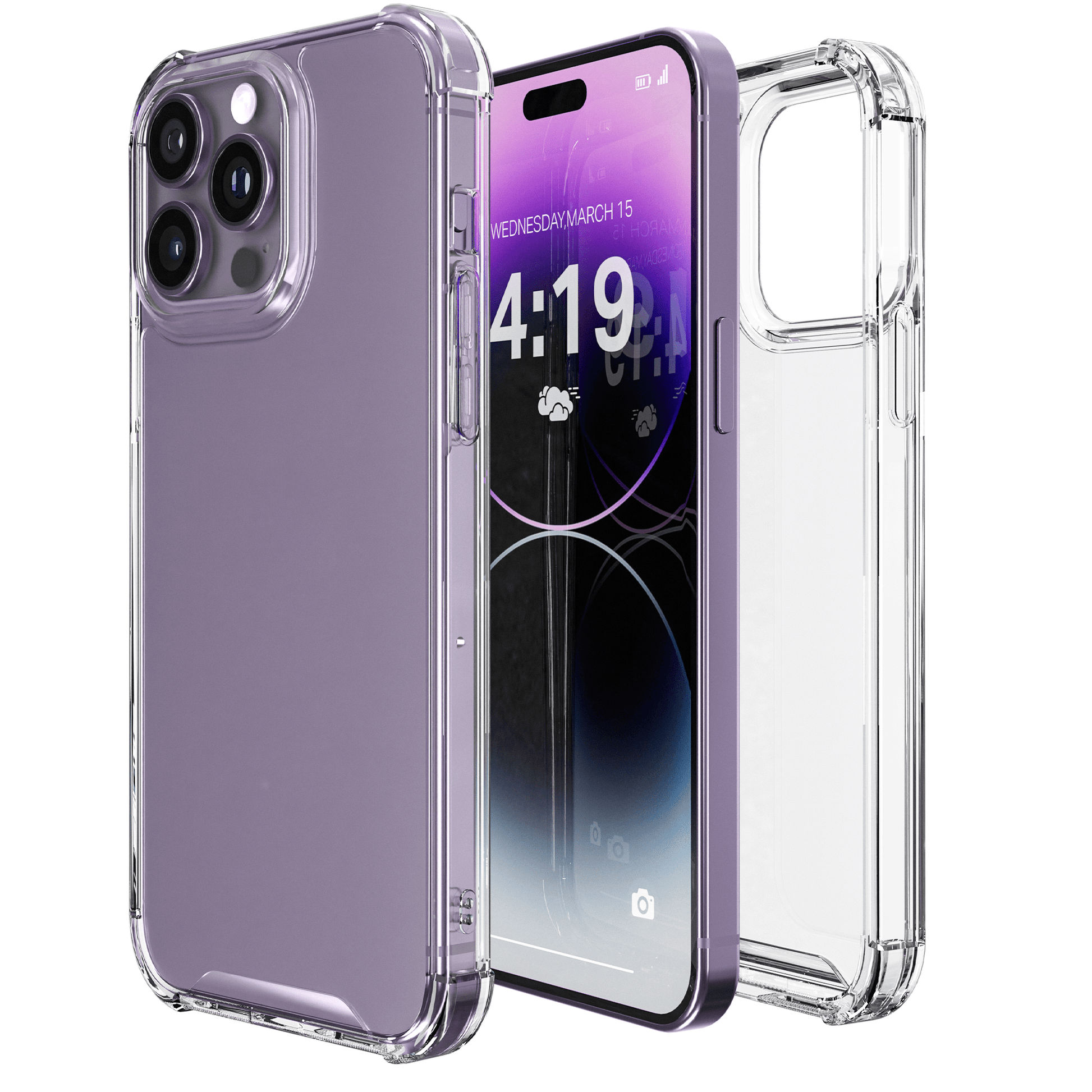 iTech Bumper Hoesje voor iPhone 14 Pro – Slank, Schokbestendig & Beschermend - mijnhoesjesiTech Bumper Hoesje voor iPhone 14 Pro – Slank, Schokbestendig & Beschermend