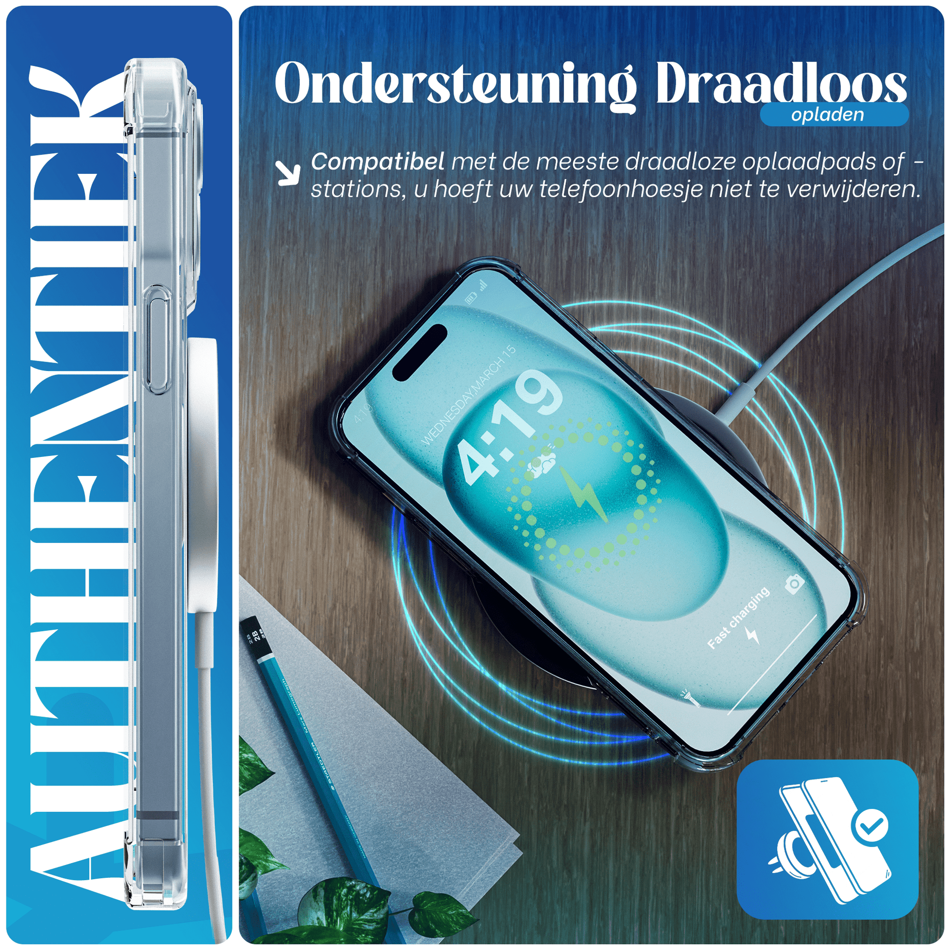 iTech Bumper Hoesje voor iPhone 15 – Slank, Schokbestendig & Beschermend - mijnhoesjesiTech Bumper Hoesje voor iPhone 15 – Slank, Schokbestendig & Beschermend