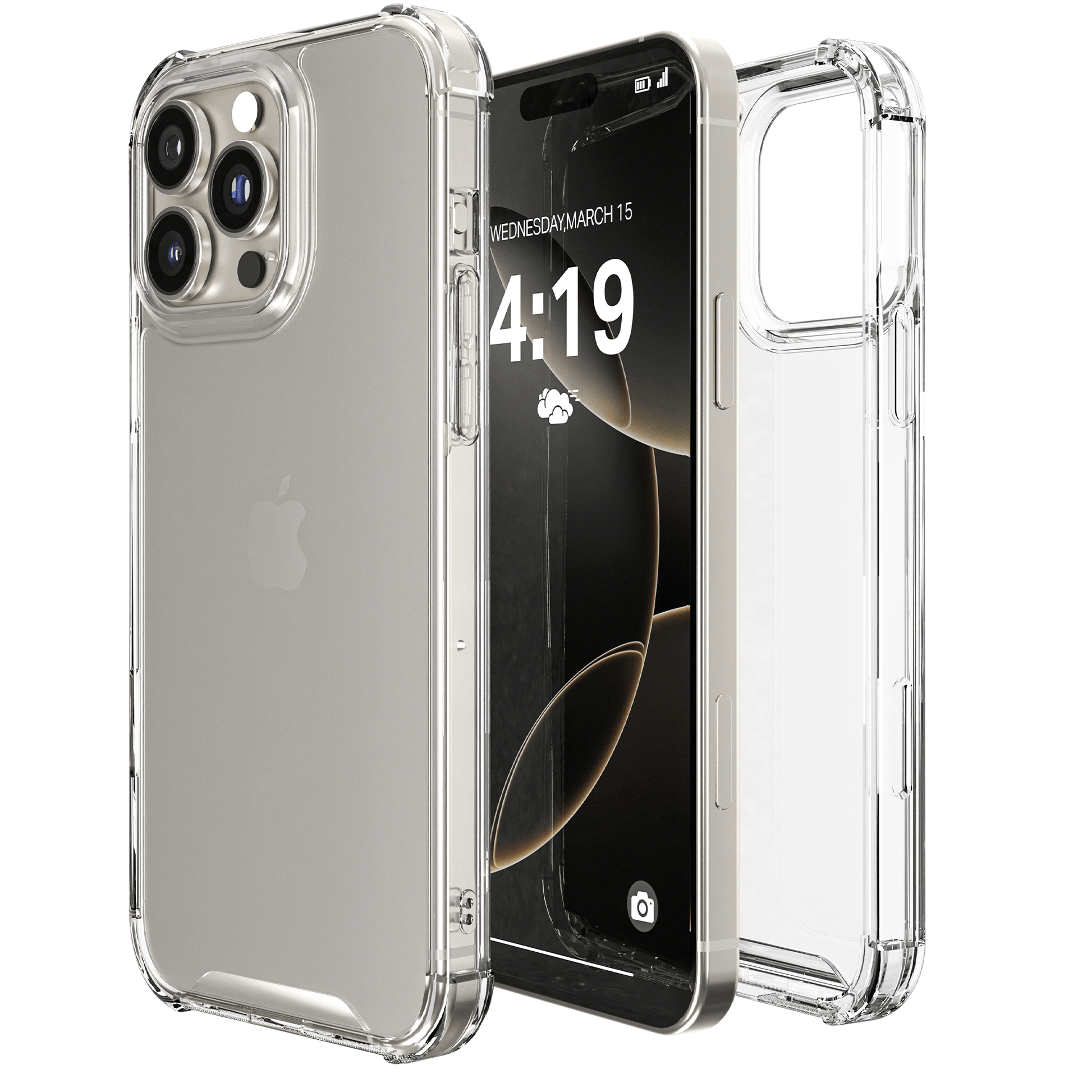 iTech Bumper Hoesje voor iPhone 16 Pro Max – Slank, Schokbestendig & Beschermend - mijnhoesjesiTech Bumper Hoesje voor iPhone 16 Pro Max – Slank, Schokbestendig & Beschermend