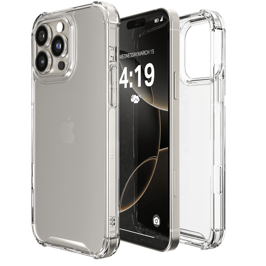 iTech Bumper Hoesje voor iPhone 16 Pro Max – Slank, Schokbestendig & Beschermend - mijnhoesjesiTech Bumper Hoesje voor iPhone 16 Pro Max – Slank, Schokbestendig & Beschermend